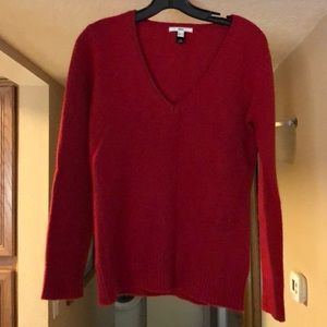 Cashmere red sweater